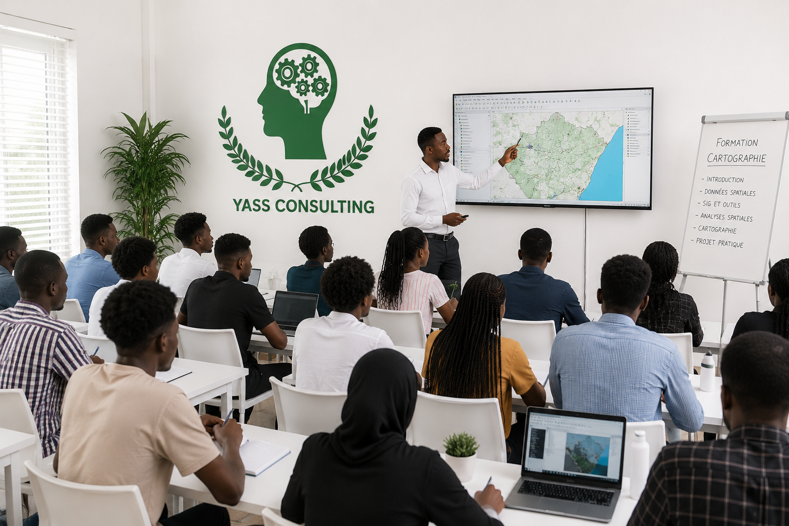 Session de formation en cartographie